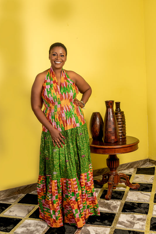 Multi Color Maxi Dress