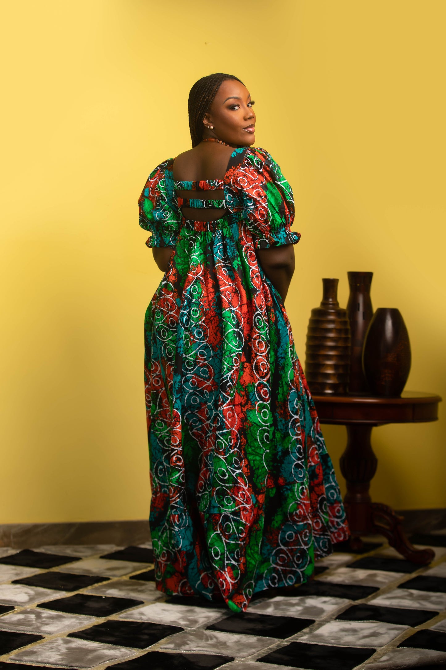 Flora Fiesta Loose Maxi Dress